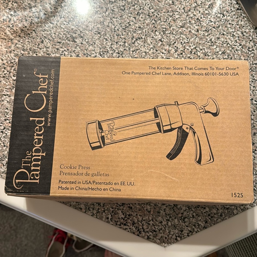 Pampered Chef Cookie Press Nearly New